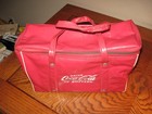 Vintage Circa 1960s Coca-cola Coke Vinyl Picnic Camping Cooler Bag Nice Shape