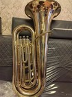 High Quality Bb Professional Gold Lacquer Brass Body Tuba
