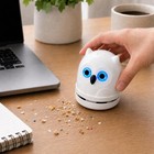 Mini Cordless Desktop Vacuum Cleaner   Low Noise  Computer Keyboard  Countertop 