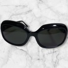 Dita Sunglasses Black Oval Fashion Eyewear Hard Case Used