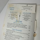 Pier 66 Ft Lauderdale Fl Vintage Restaurant Menu Mcm Design Panorama Room Dinner