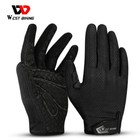 West Biking Breathable Cycling Full Finger Gloves Touch Screen Sports Gloves