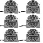 6x Retractable Tape 25ft Stainless Steel High Precision Measuring Measure Ruler 