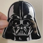Darth Vader Metallic Vinyl Decal     Waterproof   Bold For Cars  Laptops   More