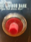 Vintage Mount Clemens Michigan Savings Bank Metal Safe 1950s