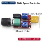 Pwm Dc Motor Speed Controller 5a 3v-35v Speed Control Switch Led Dimmer