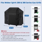 52 Inch Grill Cover Waterproof Outdoor Heavy Duty Bbq Gas Barbecue Fits Weber Ch