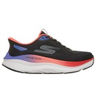 Skechers Shoes Women Wide Fit Max Run Black Slip Ins Cushion Comfort Walk 129200