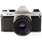 Pentax Asahi K1000 35mm Film Camera W  50mm Pentax-a Lens - Tested - Great Cond 