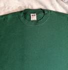 Anvil Brand Vintage Green Long Sleeve T-shirt Lot Of 10 Rare 90 s Mens Large