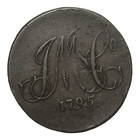 England 1795 Middlesex J  Whitfield Halfpenny Conder Token