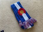 Colorado Flag Souvenir Lot - Scarf  Beanie  Aksels Socks   Ceramic Mug Blue Red