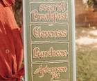 The Lord Of The Rings Hobbit Daily Schedule Wooden Sign   20 X 6 Inches