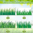 24 Pcs Green Grass Bulletin Board Borders For Classroom Decor