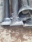 Original Fancy Parking Meter Stand  Cast Aluminum 37  Tall Duncan Pom  Rockwell 