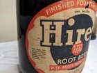 Vintage Sealed Bottle -- Hires Root Beer Soda Fountain Syrup -- Gallon Glass Jug
