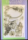 Hero Arts Artistic Grapes Stamp Set  Wine Themed Sayings   Stampin Up  Dsp Paper