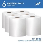 Scott Professional Essential Universal High Capacity Hard Roll Paper Towel  6pk 