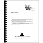 Ford 550 Gas Diesel Tractor Loader Backhoe Tlb Owners Operators Manual