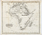 1817  Africa  Map Original T  Kelley A  Findlay   11x9  Hude Unexplored Regions