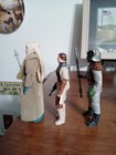 Vintage Star Wars 1983 Bib Fortuna  Leia Boushh   Klaatu Lot Of 3 Figures  read 