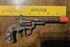 Vintage Hubley  star  Toy 7  Cap Gun Cowboy Pistol - Works - Has Been Painted 