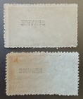 Travancore India 1942 Used Service Falls Bridge Maharaja Mi D43-4 S O54-5 9708