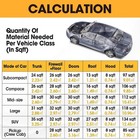Kilmat 80 Mil 32 Sqft Car Sound Deadening Mat Butyl Automotive Sound Deadener Au