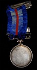 Vintage Original 1939 China Hong Kong Rifle Association Silver Medal 34mm