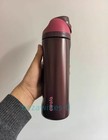 New Black Cherry Owala 24oz Water Bottle Stainless Steel Cup Gifts