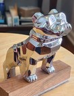 Vintage Chrome Mack Truck Bulldog Hood Ornament Design Patent 87931
