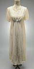 Vintage Nightgown   Robe Val Mode Double Chiffon Lace Mega Sweep  1960s