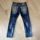 Rock Revival Benjin Slim Straight Stretch Jean Men   s 32