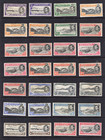 Ascension Gvi 1938 Sg38 47b Set Of 32 All Perfs   Shades Mounted Mint  Cat   650