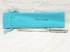 Vintage Tiffany   Co  Sterling Silver T Clip Ballpoint Pen 925
