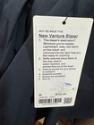Mens Lululemon New Venture Blazer Navy Blue Size M