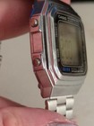 Casio A178w Illuminator Unisex Digital Alarm Chrono Watch Silver Dual Time Light
