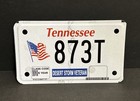 2018 Tennessee Motorcycle License Plate Desert Storm Veteran     873 T
