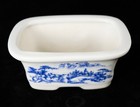 Vintage 4   Landscape Cactus   Succulent  Shito  Mame Bonsai Pot With Painting