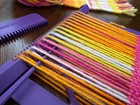 Pocket Loom Weaving Kit 4 x4  8-dent