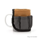 Desktop Mug Organizer 14 Pocket For Pens Tools Brushes Gray Tan Dickies 57012