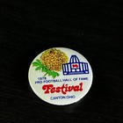 Vintage 1978 Pro Football Hall Of Fame Pin Button Canton  Ohio Pin