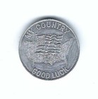 Vintage Ruby Falls Lookout Mountain Tennessee Good Luck U s  Flag Coin Token
