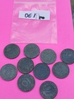 Wholesale Lot Of  10 germany  Swastika Coins  D1