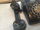 Vintage 1969 Western Electric Model 500 Black Rotary Dial Phone Bell System