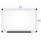 Viz-pro White Board Magnetic Dry Erase Board With 1 Eraser   2 Markers   Magnet