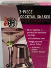 American Metalcraft Stainless Steel 3-piece 16 Oz Cocktail Shaker Set Lot Of 2