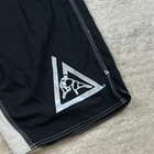 Gracie Jiu Jitsu Pride Short 32 Black Gray Muay Thai Mma Box Drawstring Fighting