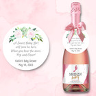 Baby Shower Champagne Favor Tags   Baby Shower Favors   Baby Boy