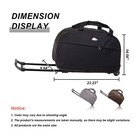 24  30  Nylon Trolley Case Rolling Duffel Bag Travel Lightweight Durable Wheeled